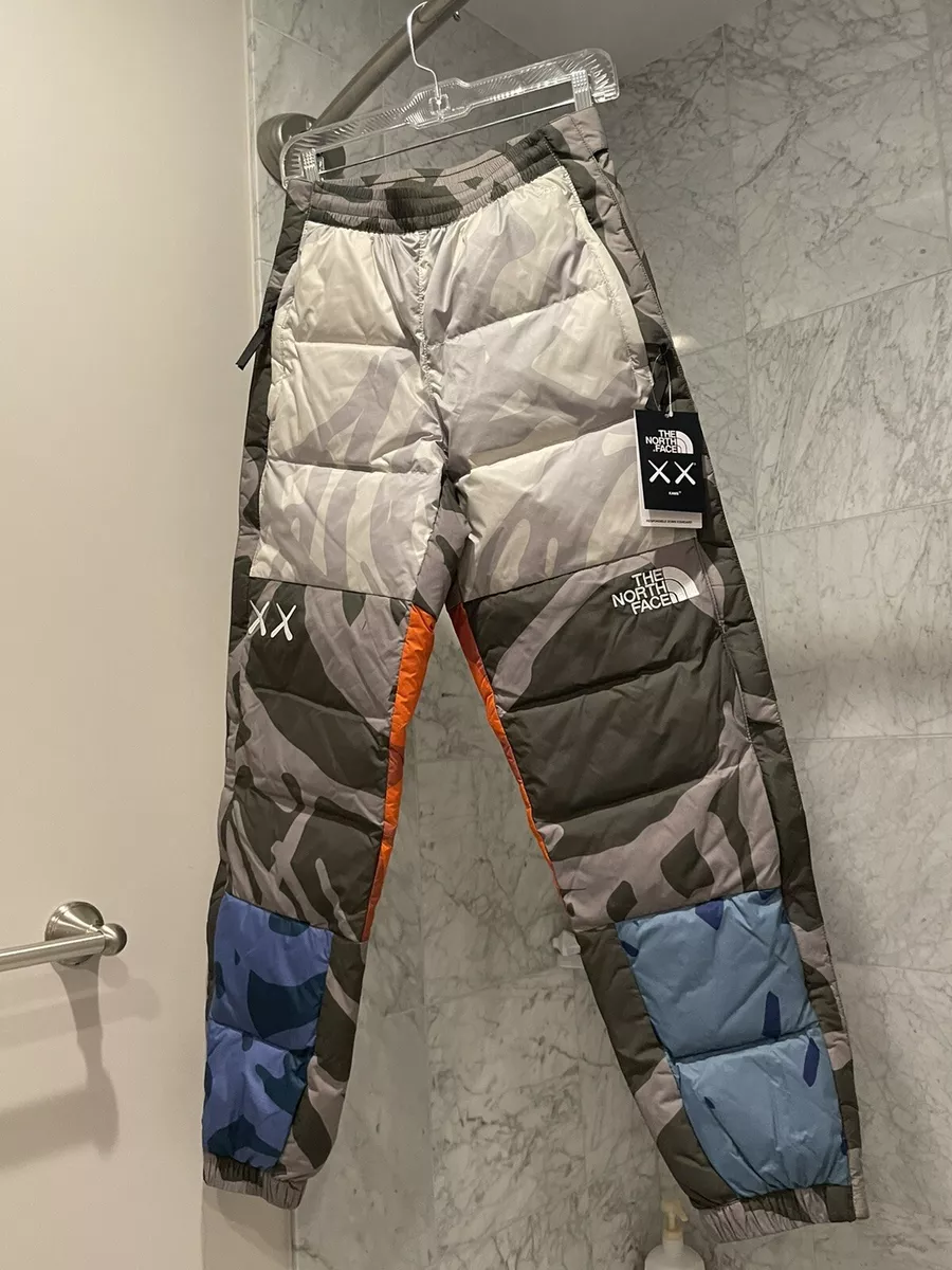XS) KAWS x The North Face Retro 1996 Nuptse Pants 'Moonlight Ivory