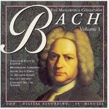 The Masterpiece Collection: Bach, Vol. 1 - Audio CD - VERY GOOD