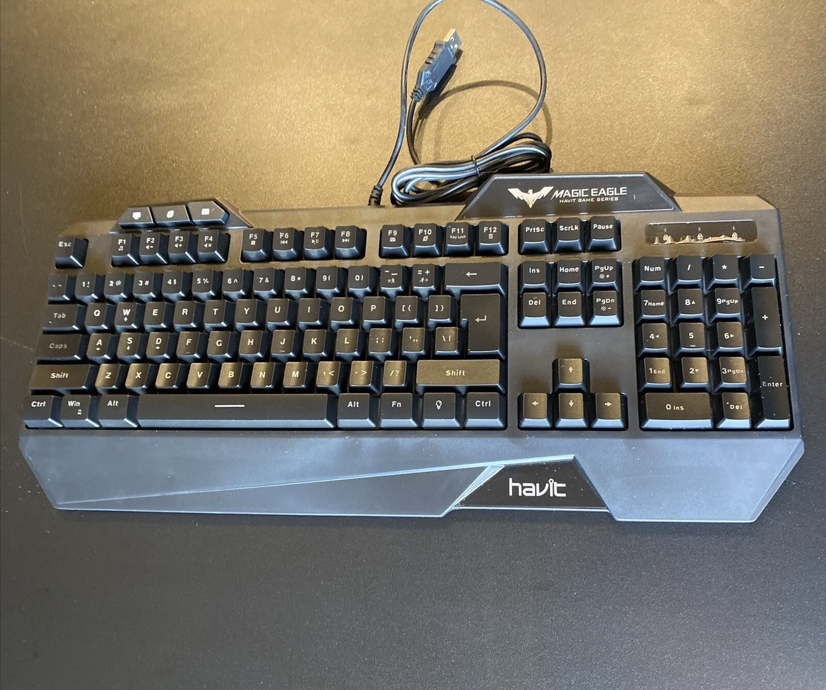 Havit Magic Eagle HV-KB392L Multi Function Backlit Keyboard Gaming