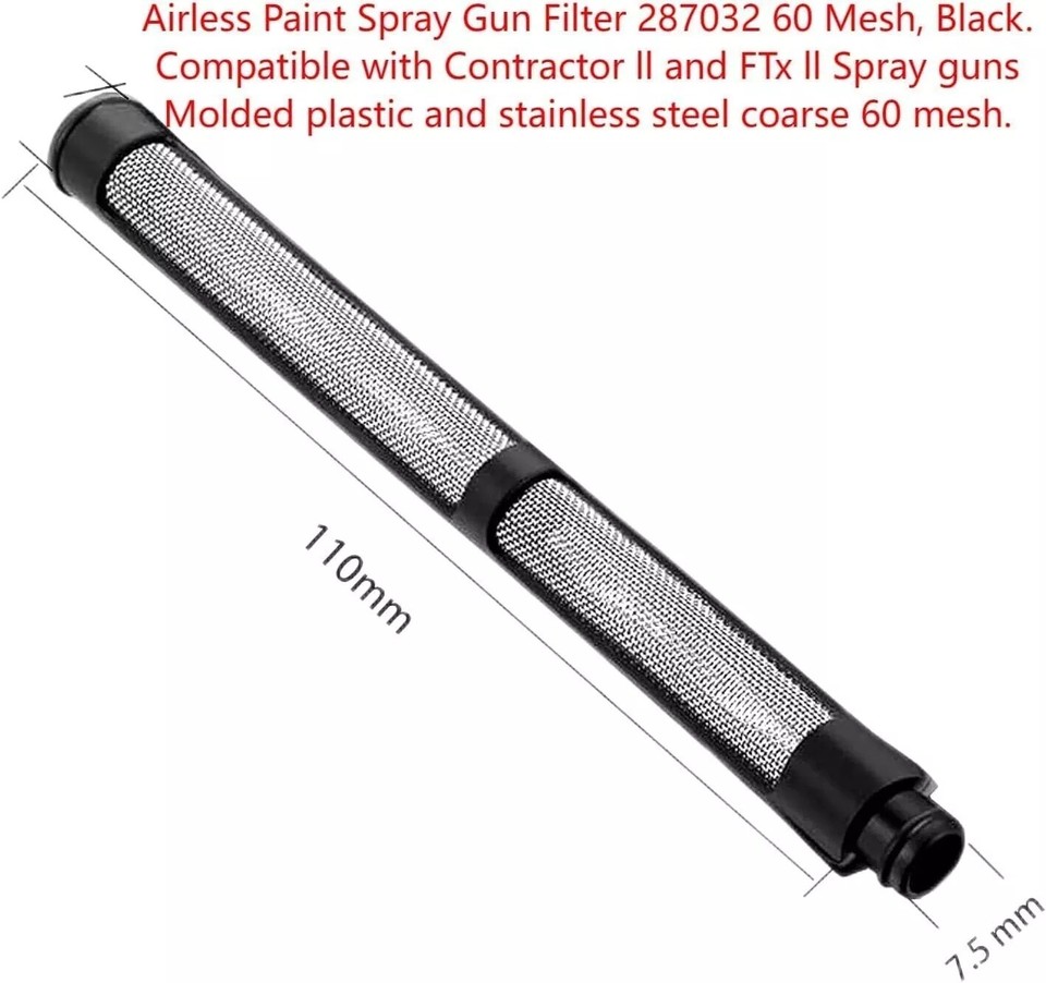 Ensemble De Filtres Pour Pulvérisateurs Sans Air 246385 287032 246384