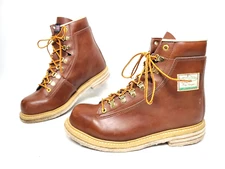 WEINBRENNER USA Gary Borger Studded Felt Sole Fly Fishing Wading Boots Men's 10