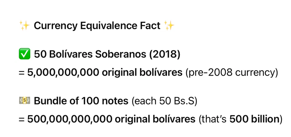 Casa rodante Tier 4b GCR Venezuela 100 piezas 50 soberanos = 500 mil millones de bolívares sin circular P105 D5 Foto 2 de 3