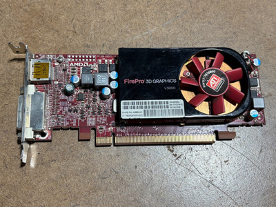AMD ATI FirePro V3800 512MB DDR3 PCIe x16 Workstation Graphics Card Tested