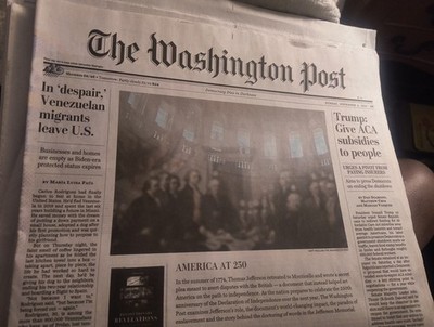 The Washington Post Sunday November 9 2025