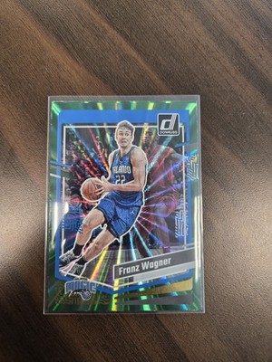 2023-2024 Panini Donruss Franz Wagner Green Laser #89 Orlando Magic