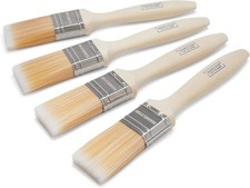 Hamilton for The Trade  1.5" Emulsion & Gloss  Fine Tip Brushes 4 Pack