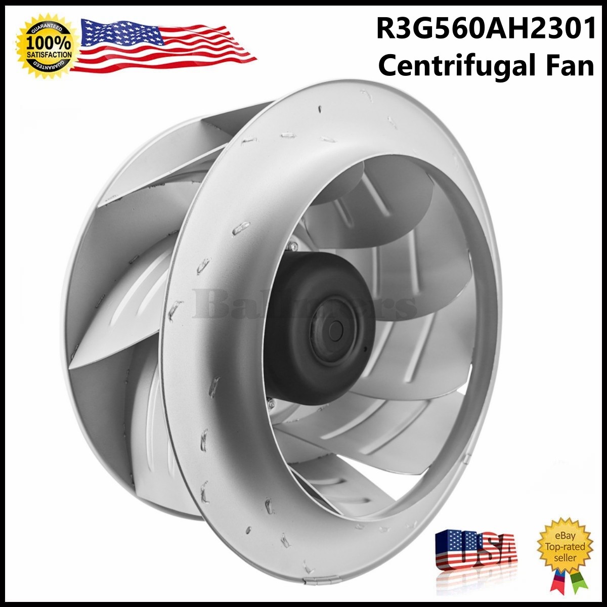 Purification Cooling Fan Centrifugal Fan R3G560-AH23-01 380/480V 4.6A 3kW 1520RP
