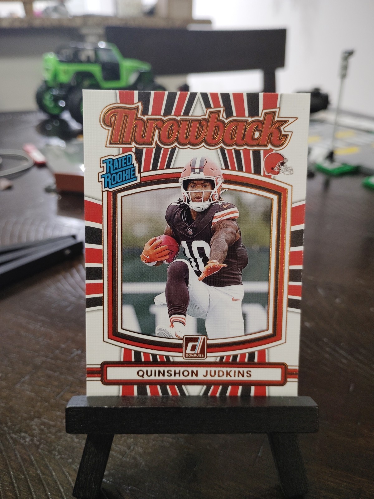 2025 Panini Donruss - Rated Rookies Throwbacks Quinshon Judkins #26 (RC)