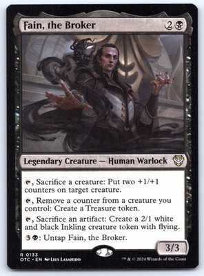 Fain, the Broker - Commander: Outlaws of Thunder Junction - MTG - Near Mint