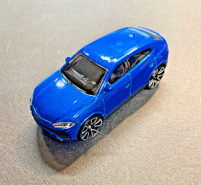 Hot Wheels  17 Lamborghini Urus #064 HW  21 Factory Fresh Blue Loose VHTF!
