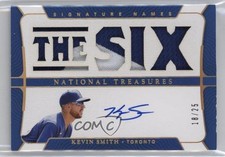 2022 National Treasures Signature Names Holo Gold 18/25 Kevin Smith Auto s1i