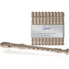 Lyons Soprano Recorder Value Bundle 100Pack Ivory