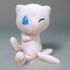   Pokemon Mew Big Plush Stuffed Animal My Tail 14.5" Banpresto Japan Vintage Y2K