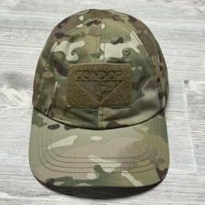 Condor Hat Cap Strap Back Camo Camouflage Tactical Patch Mens Operator