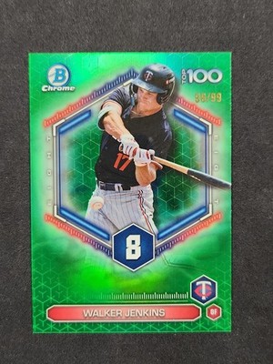 2026 Bowman Walker Jenkins Top 100 Green /99
