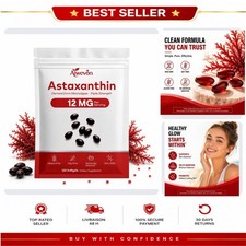 Aiwevon Astaxanthin 12mg Softgels 120 Count A...