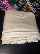 Quince Organic Bamboo Duvet Cover Twin Ivory White