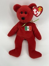 Ty Beanie Baby OSITO Mexican Red Bear 8  w/Tags Retired
