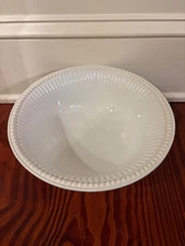 Lenox Butler's Pantry L BUP Ivory Round Ribbed Beaded Vegetable Bowl 10"