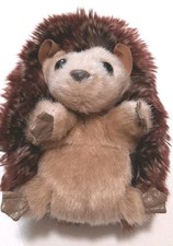 Folkmanis Puppets Hedgehog 7" Plush Hand Puppet - Rolls into Ball