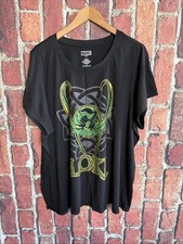 Torrid Marvel Loki Ringer Top Size 4X Womens Plus Size
