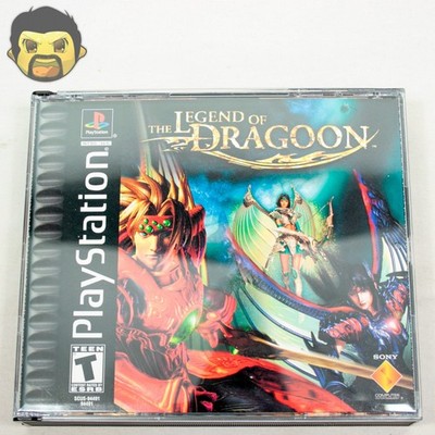 The Legend of Dragoon PS1 CIB Black Label Sony PlayStation 1 2000 Complete Works