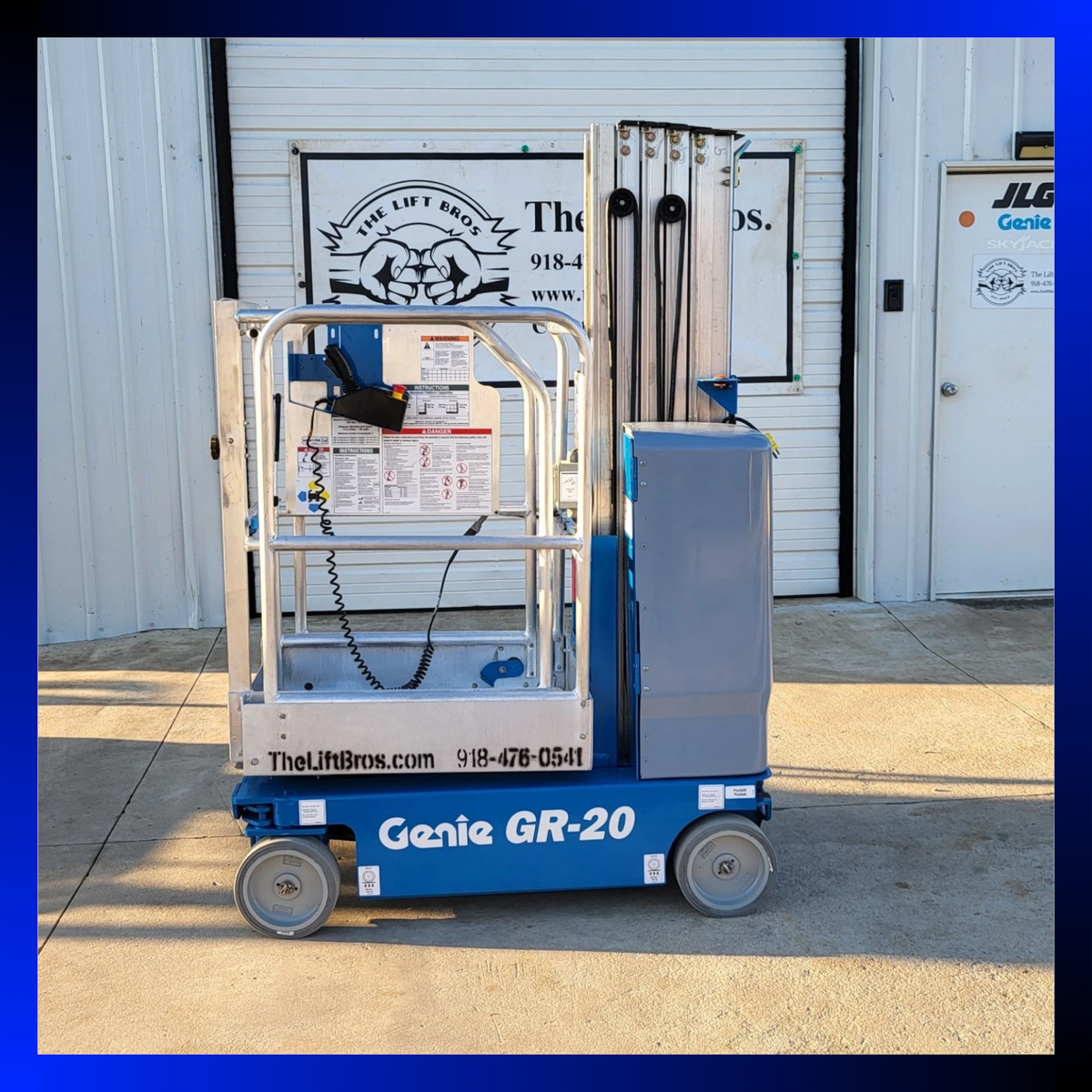 Jiyong　20 Refurbished Genie GR20 Runabout 20' Electric Vertical Mast Lift