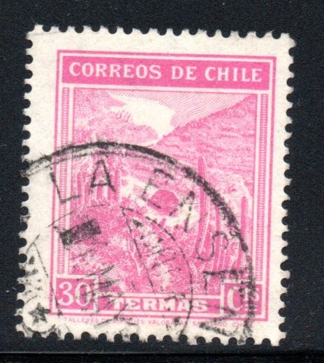 CHILE – 30 cts stamp – LA ENSENADA – small locality, closed post office  #FE9