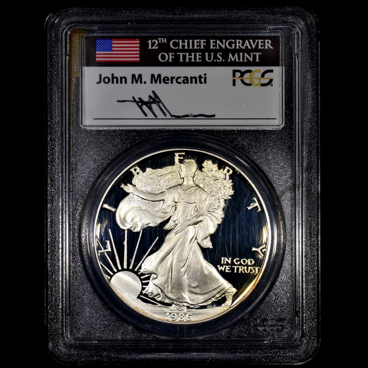 1986 American Eagle PR 70 Graded Silver Bullion Coins for sale | eBay