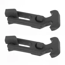  2 Pcs Rubber T-handle Toolbox Locking Hasp Flexible Cooler Latch