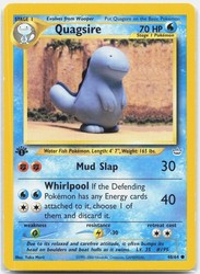 Quagsire 48/64 Neo Revelation 1st Edition Common