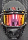 Joe Montana Signed Chiefs F/S Eclipse Authentic Helmet - Red autograph