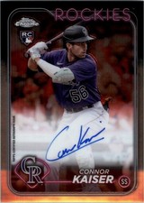 2024 Topps Chrome Rookie Autographs #RACK Connor Kaiser Auto - BB