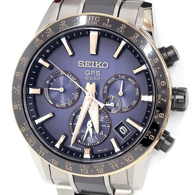 Seiko Astron SBXC007 5X53-0AA0 funktionstüchtig