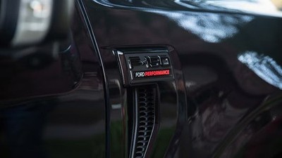 2021-2026 F-150 OEM M-1447-FPVENT Ford Performance Gloss Black