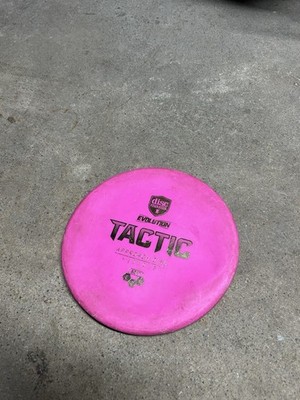 Discmania Exo Soft Tactic Pink 175g Evolution Approach Disc Golf Silver Foil
