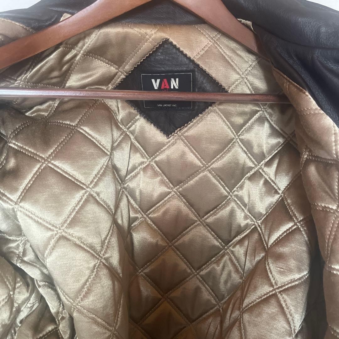 VAN jac stadium jacket leather Jacket - image 5