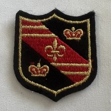 Shield Patch - 2.1 inches x 2.25 inches - Vintage