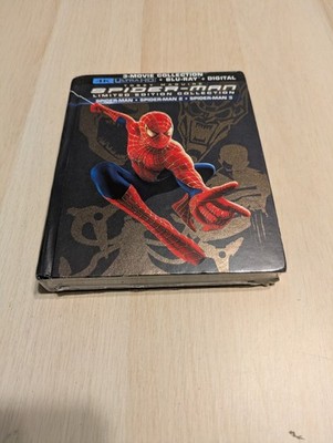 Spider-Man 1, 2, 3 (4K Ultra HD Blu-ray, 2017, Giftset Limited