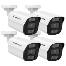 4K 8MP Audio PoE Security IP Camera Outdoor AI Color Night Vision for Onvif NVR