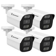 4K 8MP Audio PoE Security IP Camera Outdoor AI Color Night Vision for Onvif NVR