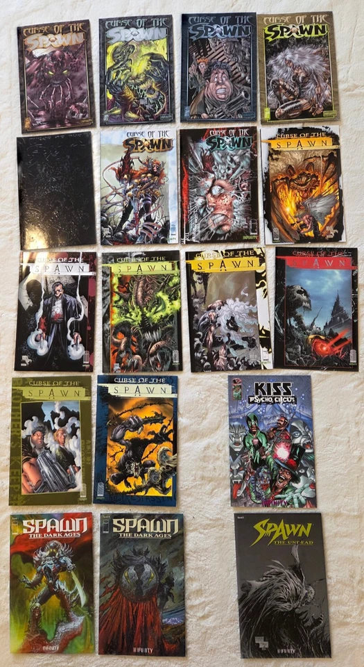 Spawn Comic-Sammlung 1-72 (dt., hpts.Prestige) + Curse o.t. Spawn/ Violator etc - Bild 4 von 4