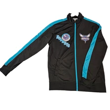 Charlotte Hornets UNK Ultra Game Full-Zip Track Jacket Men's Med NBA Licensed