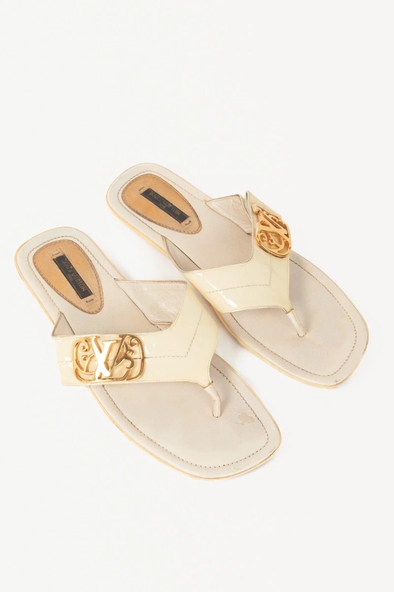 Louis Vuitton Flat (Under 1 in) Women's Flip Flop Sandals for sale