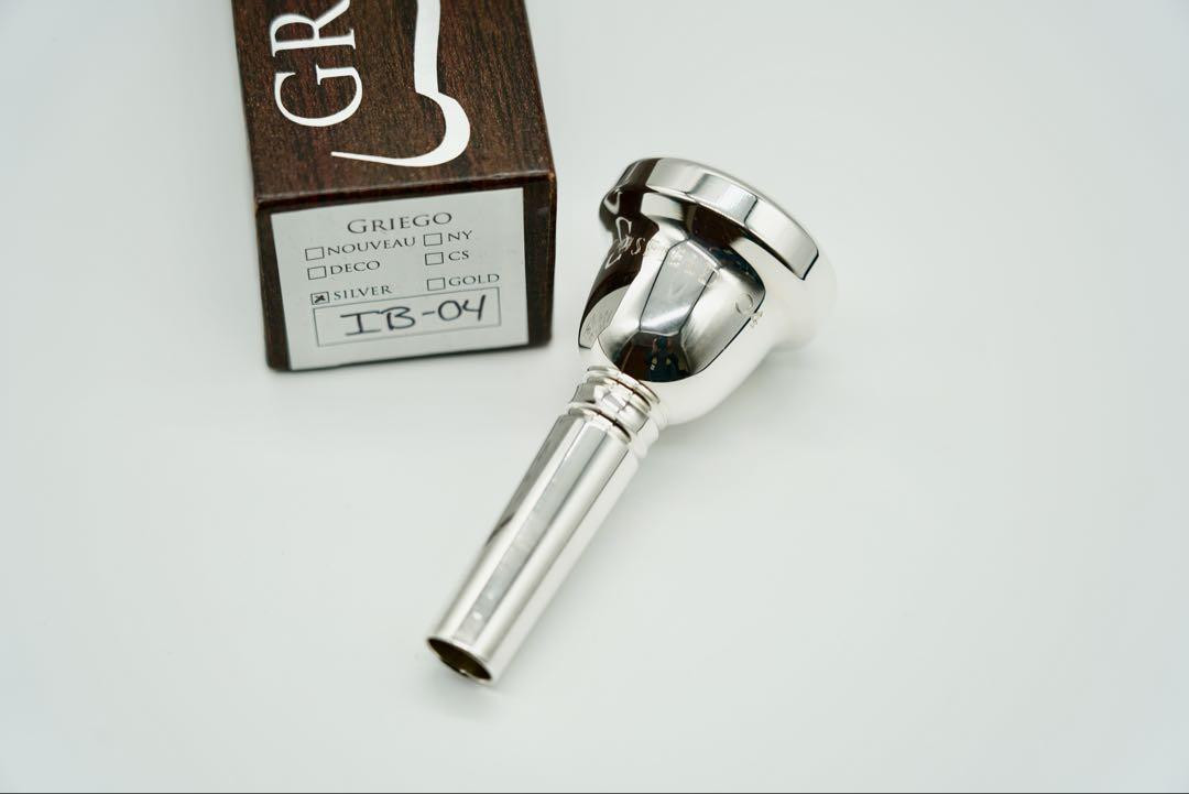 GRIEGO O4 Large Shank Tenor Trombone Mouthpiece Bousfield GRIEGO O4 Large Shank Tenor Trombone Mouthpiece Bousfield