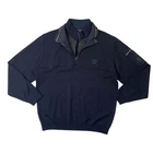 Paul & Shark Sweater Mens L Large Navy Yachting Cool Touch Wool Double Collar