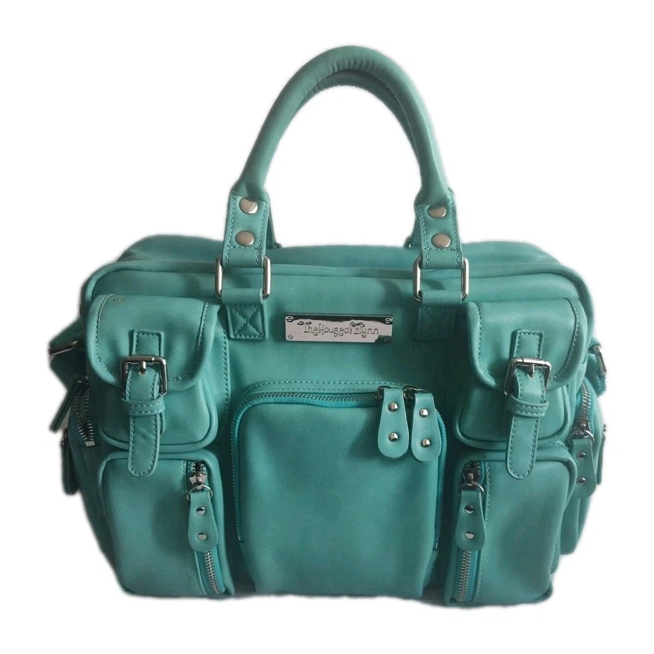 House of Flynn Cámara Fotógrafo Bolsa de Viaje Usado en Excelente Condición Verde Azulado Correa Ajustable Foto 2 de 4