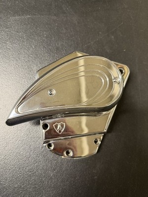 Arlen Ness Tear Drop Stepped Cam Cover Chrome Harley Softail FXR Touring EVO #39