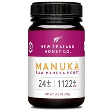 Raw Manuka Honey UMF 24 / MGO 1122 UMF Certified 17.6oz Pure Raw Honey