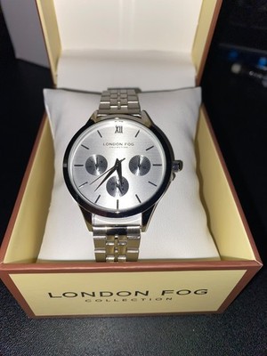 London Fog | Silver | Unisex Wristwatch | LF061SS | Westminster bracelet NEW
